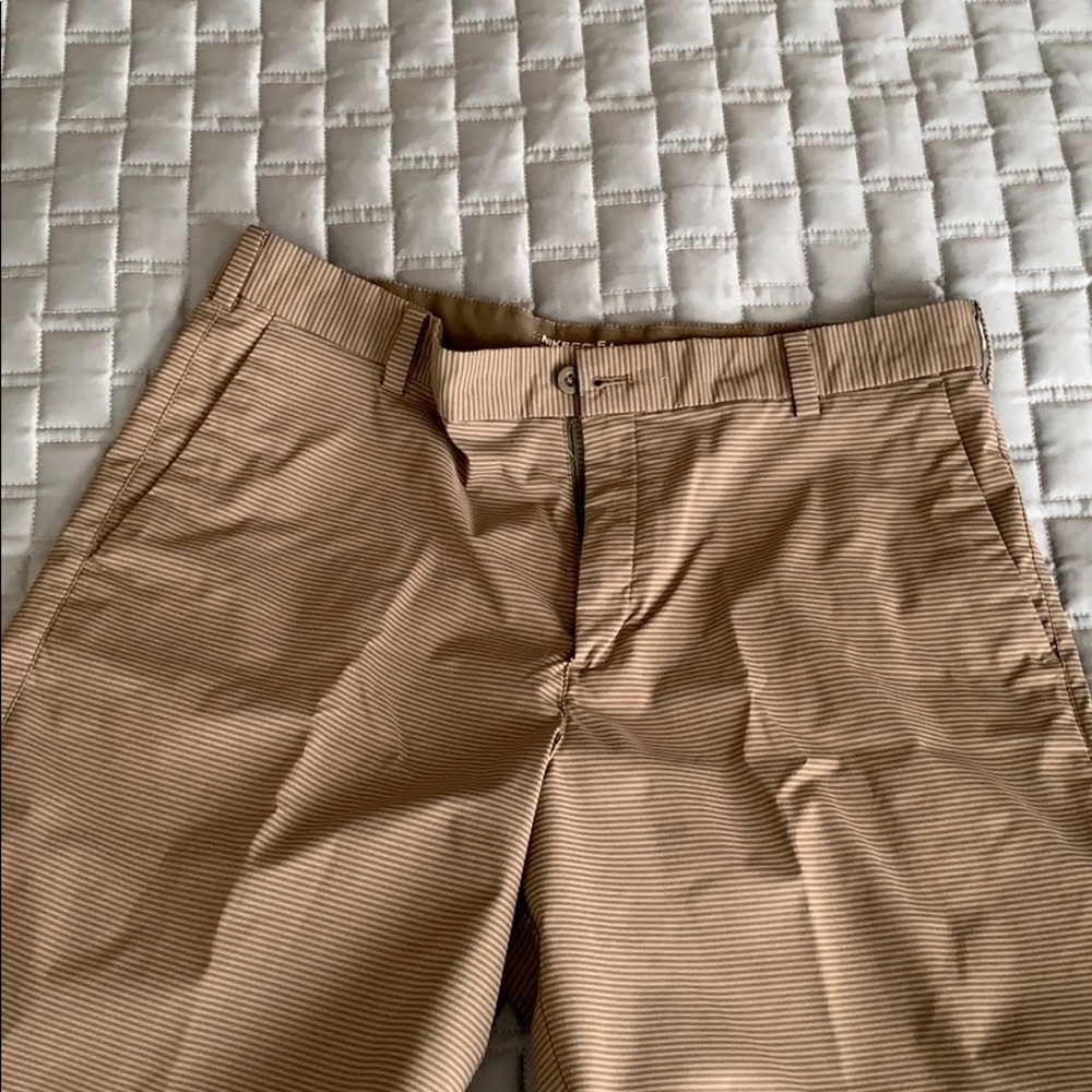 Nike golf shorts (pinstripe)